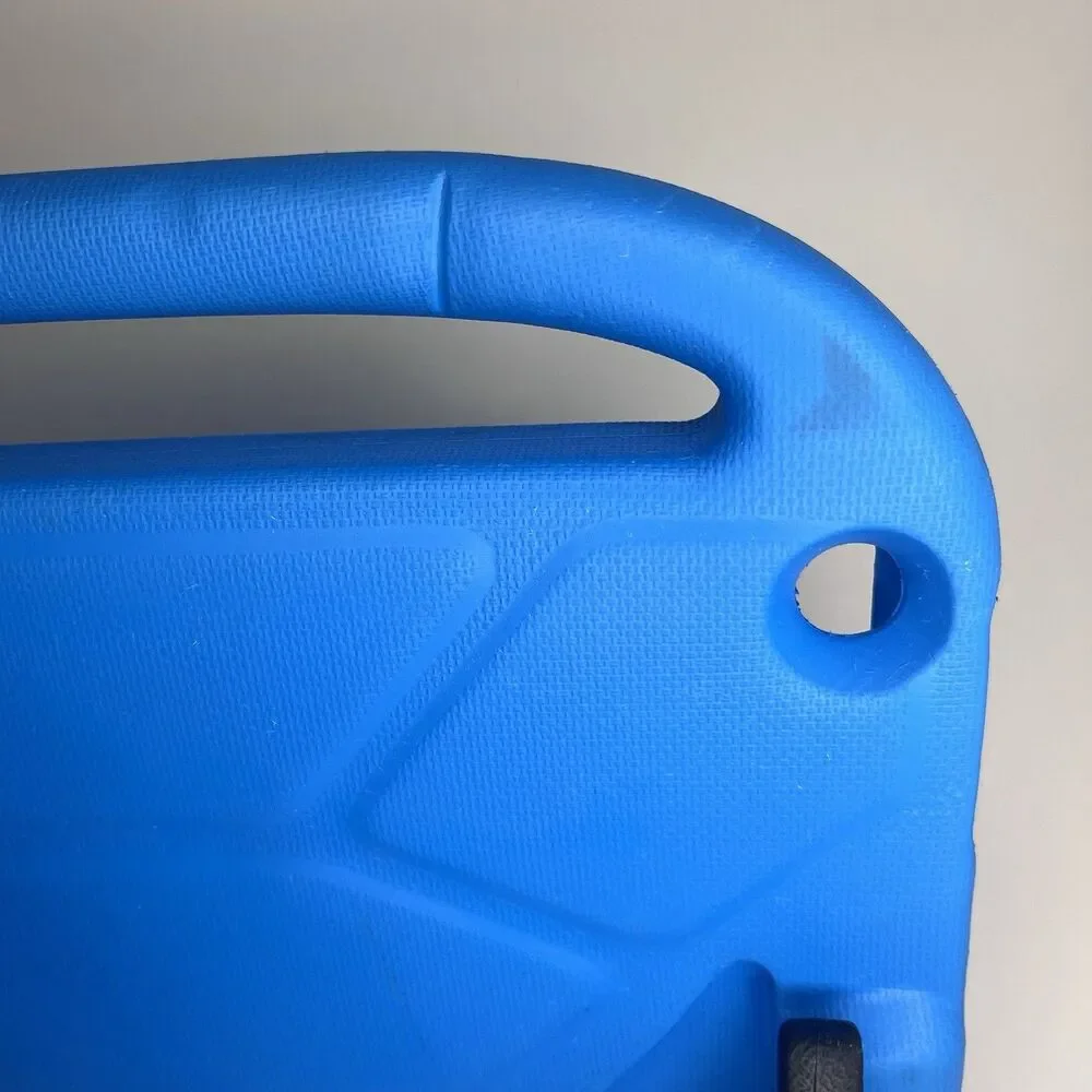 Kids Tablet Case 10 Inch EVA Foam Shockproof Blue with Handle Kickstand